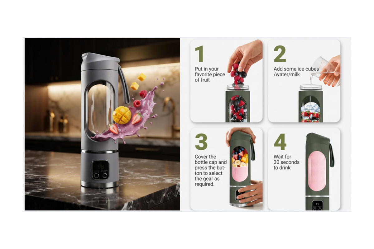 High-Speed Portable Blender